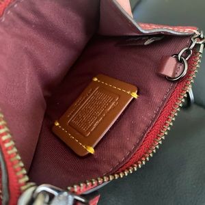 Coach Bags - COACH Minnie Mini ID Skinny Leather Wallet Coach Bags - COACH Minnie Mini ID Skinny Leather Wallet